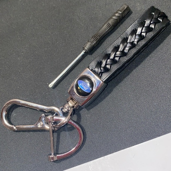 Ford Bronco Leather Keychain, 🪛, Tire Valves, Cup Holders & Bronco's Name Set - Picture 4 of 6